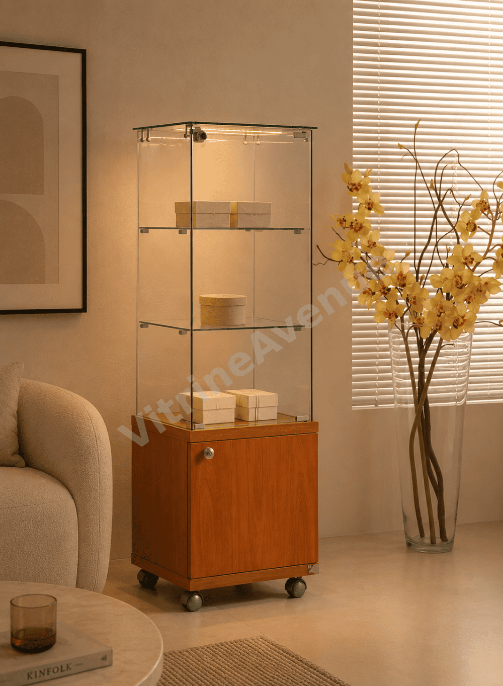 Vitrine desserte meuble rangement 4/14MVA – Image 2