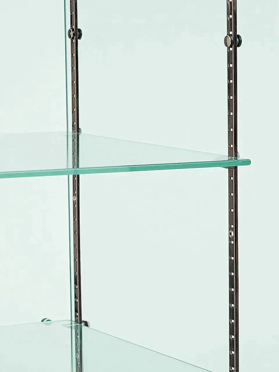 accessoire pour vitrine - crémaillères clear-glass