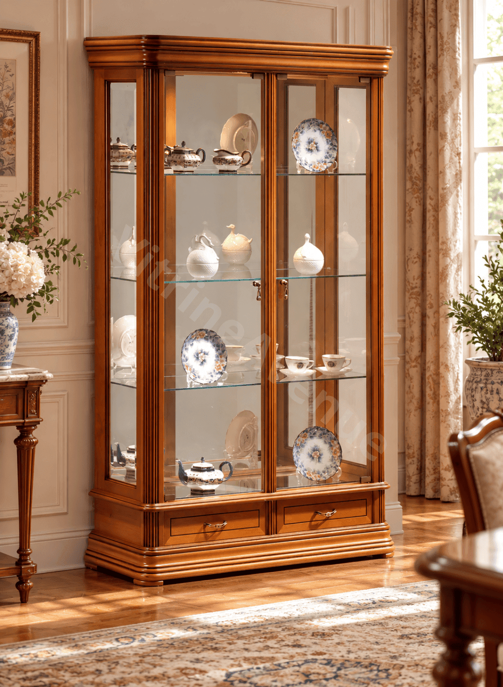 Vitrine en bois DV76VA – Image 2