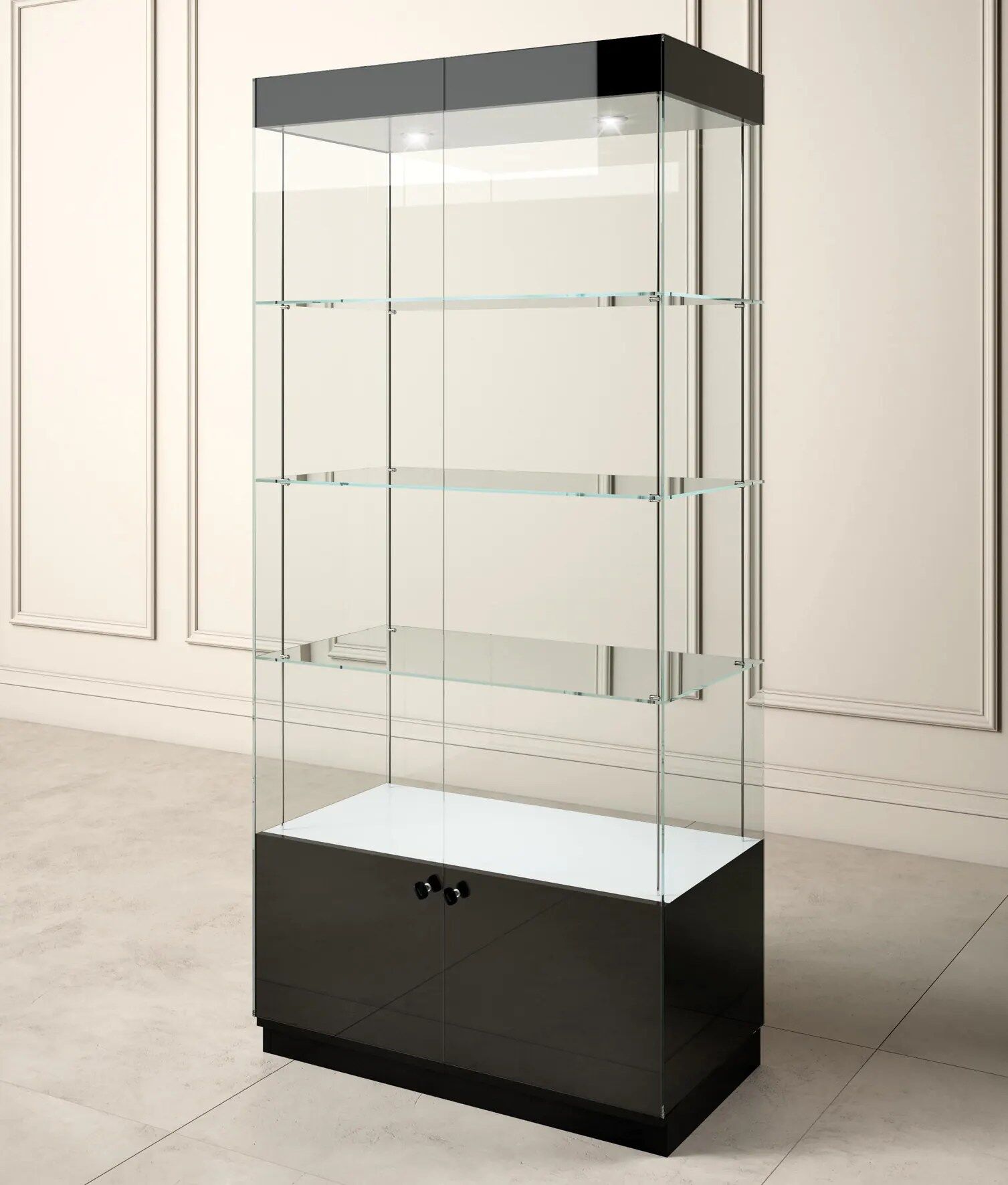 vitrine en verre - GL-10AVA