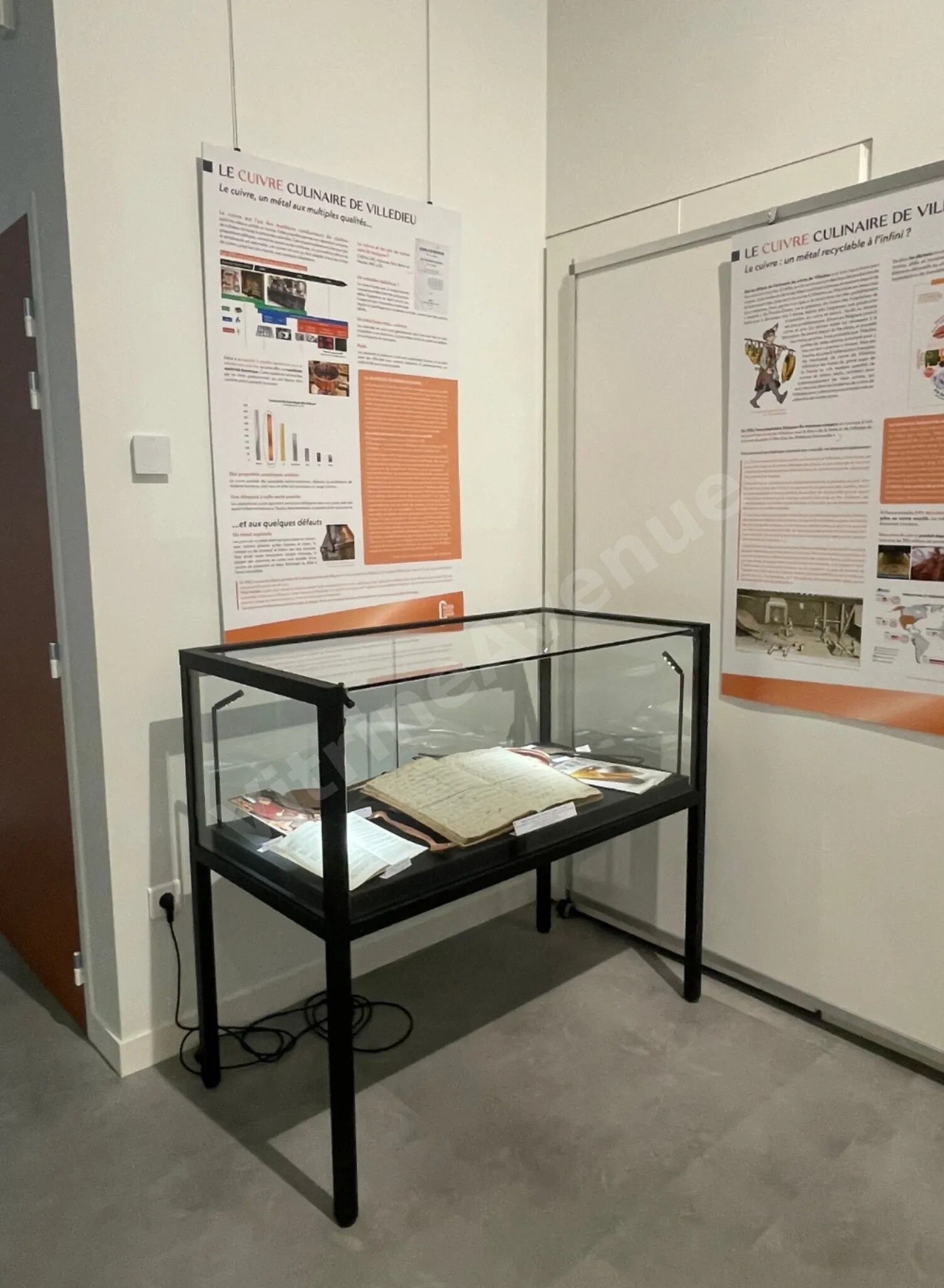 Vitrine Table Muséographique pieds MU/120FTVA – Image 3
