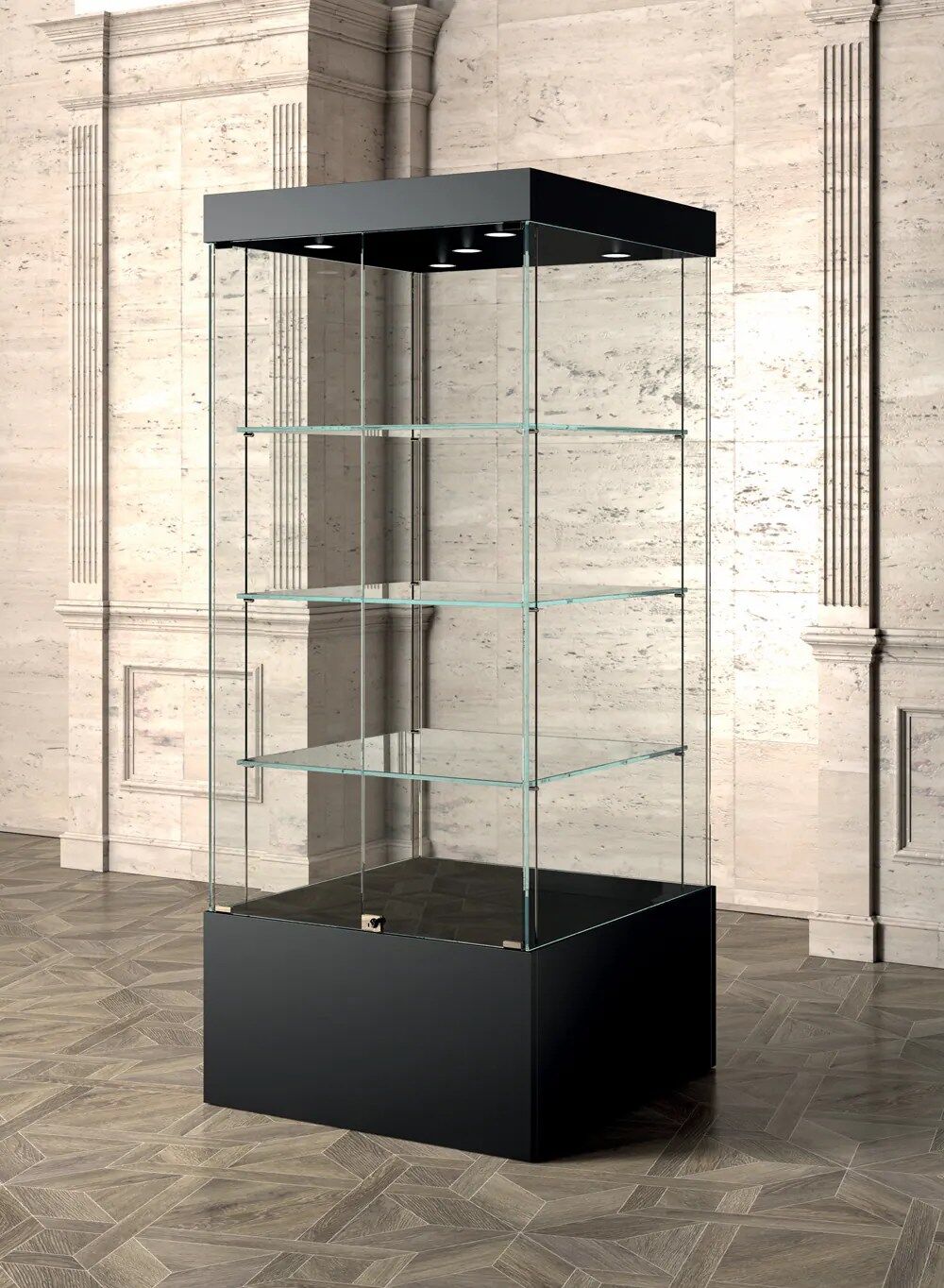 vitrine pour musée - 80va