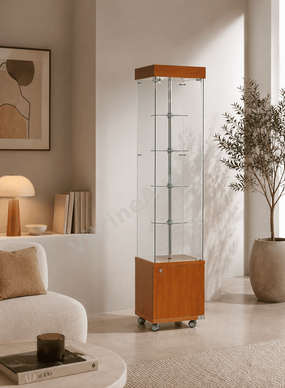 Vitrine à tablettes tournantes 4/18GVA – Image 2