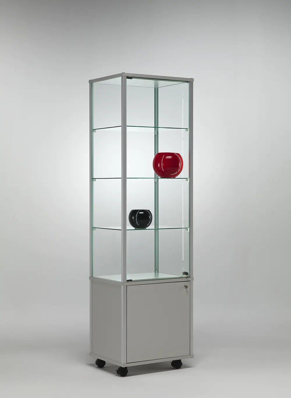 vitrine verre - im5252va-silver-silver